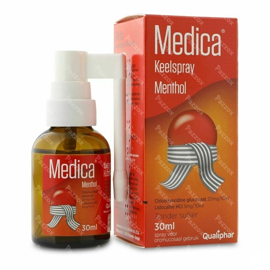 Medica Keelspray Menthol 30ml